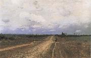 Isaac Levitan The Vladimirka Road oil painting picture wholesale